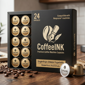 Home CoffeeINK Premium Coffee Machine Capsules (24-Pack)