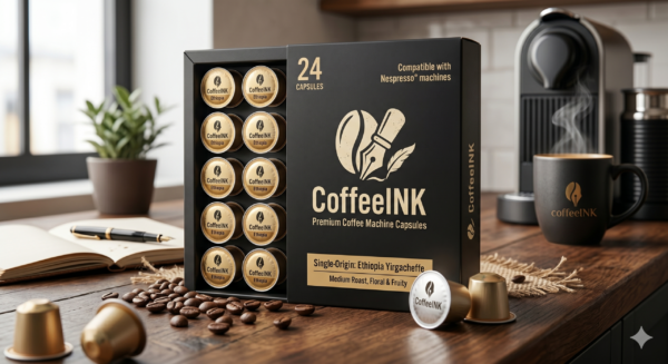 CoffeeINK Premium Coffee Machine Capsules (24-Pack)